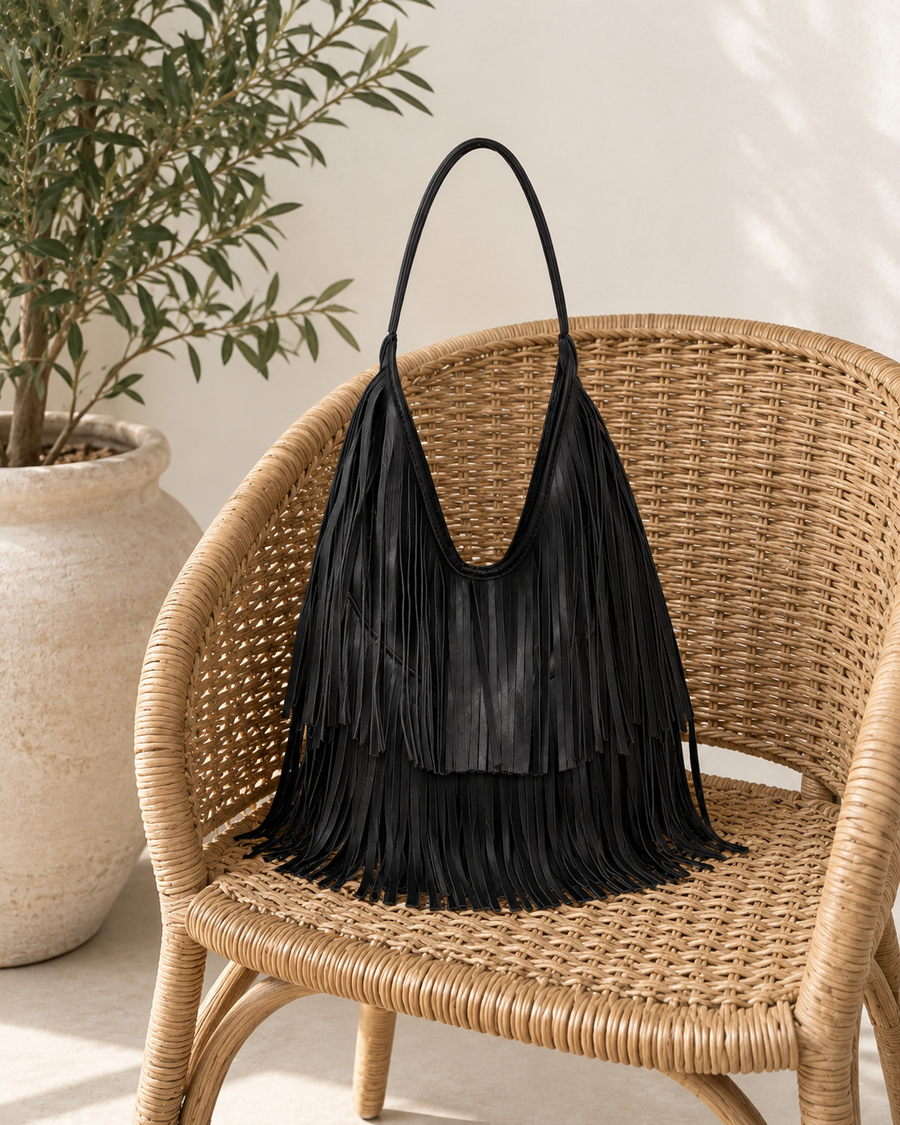 Bolso flecos