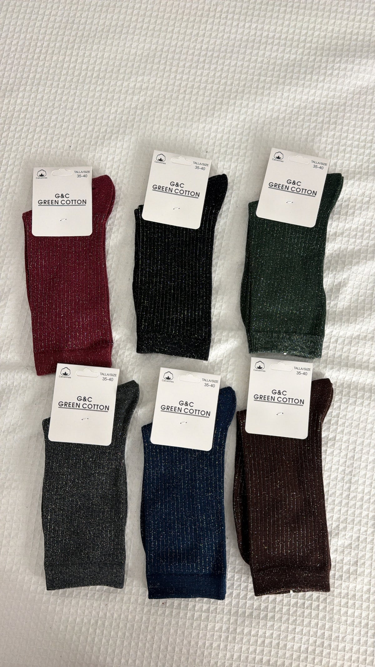 Calcetines brillo